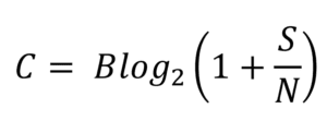  Shannon’s law formula